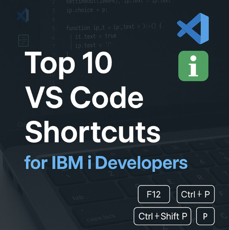 Top 10 VS Code Shortcuts for IBM i Developers